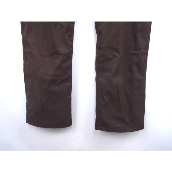 Eddie Bauer Pants Rainier Women Size 12 (34x32) Brown Fleece Lined Jogger - Picture 8 of 12